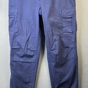 US‎ Military Trousers Woodland Combat Size LARGE LONG Ripstop 8415-01-084-1714